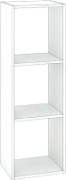 Стеллаж Кортекс-мебель Дельта-3 36x105 (белый) - 