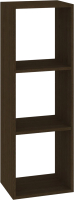 Стеллаж Кортекс-мебель Дельта-3 36x105 (венге) - 
