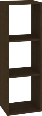 Стеллаж Кортекс-мебель Дельта-3 36x105 (венге)