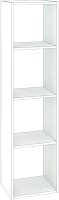 Стеллаж Кортекс-мебель Дельта-4 36x140 (белый) - 