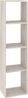 Стеллаж Кортекс-мебель Дельта-4 36x140 (дуб монтерей) - 
