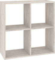 Стеллаж Кортекс-мебель Дельта-4к 71x71 (дуб монтерей) - 