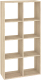 Стеллаж Кортекс-мебель Дельта-8 71x140 (дуб сонома) - 