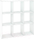 Стеллаж Кортекс-мебель Дельта-9 105x105 (белый) - 