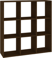 Стеллаж Кортекс-мебель Дельта-9 105x105 (венге) - 