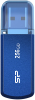 Usb flash накопитель Silicon Power Helios 202 USB3.2 256GB Gen1 Blue (SP256GBUF3202V1B) - 