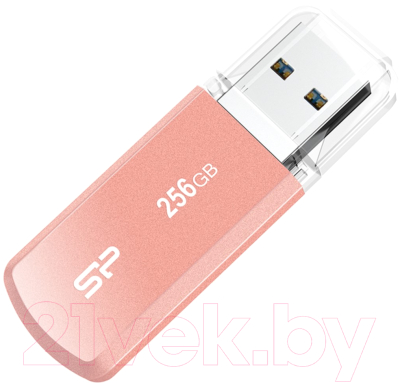 Usb flash накопитель Silicon Power Helios 202 USB3.2 256GB Gen1 Pink (SP256GBUF3202V1P)