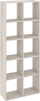 Стеллаж Кортекс-мебель Дельта-10 71x175 (дуб монтерей) - 