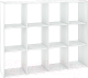 Стеллаж Кортекс-мебель Дельта-12 140x105 (белый) - 