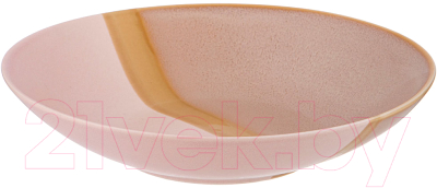 Суповая тарелка Bronco Sunset / 189-447 (розовый)