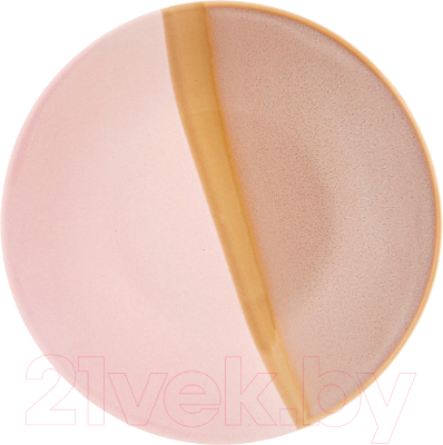 Суповая тарелка Bronco Sunset / 189-447 (розовый)