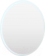 Зеркало Пекам Luna 71x71 / Luna-71x71scl (с подсветкой, с сенсором, с часами) - 