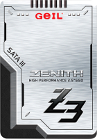 SSD диск GeIL Zenith Z3 128GB (GZ25Z3-128GP) - 