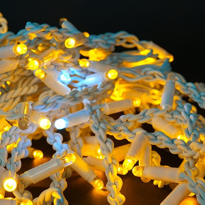 

Светодиодная гирлянда, Стринг-лайт / ULED-SL-100-220V-(W-F-WW/W)