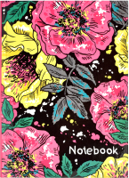 

Записная книжка, Notebook Яркие бутоны / 61485