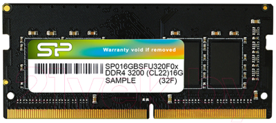 Оперативная память DDR4 Silicon Power SP016GBSFU266B02