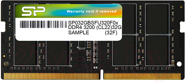 Оперативная память DDR4 Silicon Power SP008GBSFU320B02