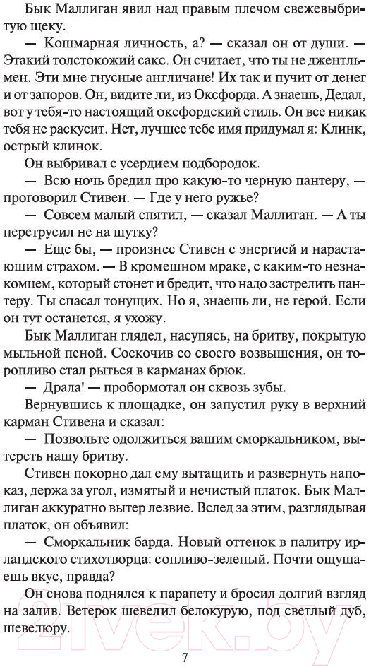 Набор художественных книг Азбука Улисс (Джойс Дж.) — фото 4