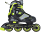 Миниатюра изображения товара Роликовые коньки Tech Team Axor (р-р 30-33, зеленый)