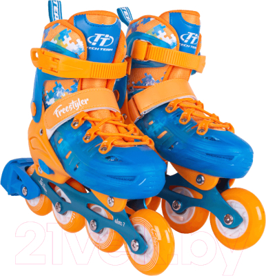 Изображение товара Роликовые коньки Tech Team Freestyler (р-р 36-39, оранжевый)