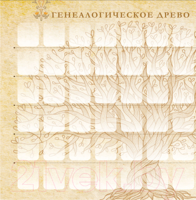 Изображение товара Родословная книга АСТ Моя родословная. Семейная летопись / 9785171515850