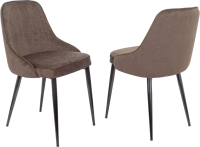 Набор стульев Бюрократ KF-5 (2шт, коричневый Light 10) - 