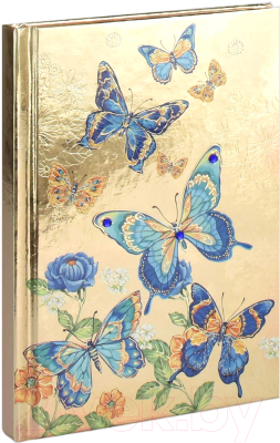 Записная книжка Феникс+ Notebook Цветы и бабочки / 42722
