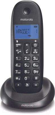 Беспроводной телефон Motorola C1001LB+ (черный)