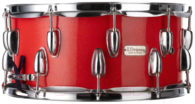 Малый барабан LDrums LD6408SN (красный)
