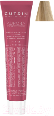 

Крем-краска для волос Cutrin, Блонд, Aurora Permanent Hair Color 0.06