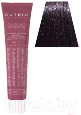 Крем-краска для волос Cutrin Aurora Permanent Hair Color 3.56 (60мл)