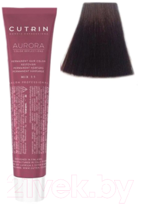 Крем-краска для волос Cutrin Aurora Permanent Hair Color 4.37G (60мл)