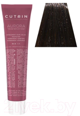 Крем-краска для волос Cutrin Aurora Permanent Hair Color 5.00 (60мл)