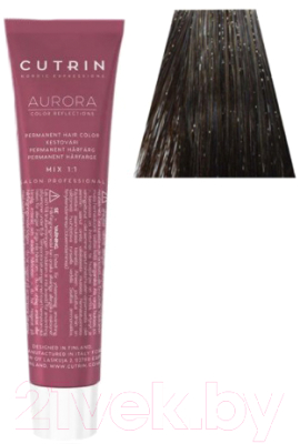 Крем-краска для волос Cutrin Aurora Permanent Hair Color 6.16 (60мл)