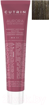 Крем-краска для волос Cutrin Aurora Permanent Hair Color 7.1 (60мл)