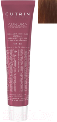 Крем-краска для волос Cutrin Aurora Permanent Hair Color 8.3 (60мл)