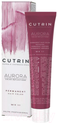 Крем-краска для волос Cutrin Aurora Permanent Hair Color 2.16 (60мл)