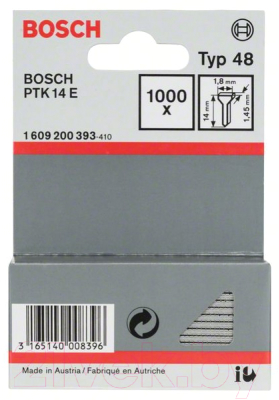 Гвозди для степлера Bosch 1.609.200.393