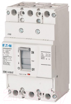 

Выключатель автоматический Eaton, BZMB1-A16-BT 16A 3P 25кА / 109735