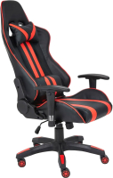 Кресло геймерское Tetchair iCar кожзам (черный/красный) - 