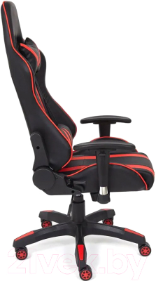 Кресло геймерское Tetchair iCar кожзам (черный/красный)
