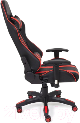 Кресло геймерское Tetchair iCar кожзам (черный/красный)
