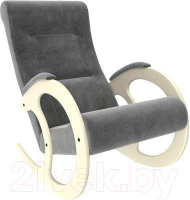 Кресло-качалка Импэкс 3 (дуб шампань/Verona Antrazite Grey)