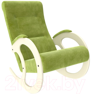 Кресло-качалка Импэкс 3 (дуб шампань/Verona Apple Green)
