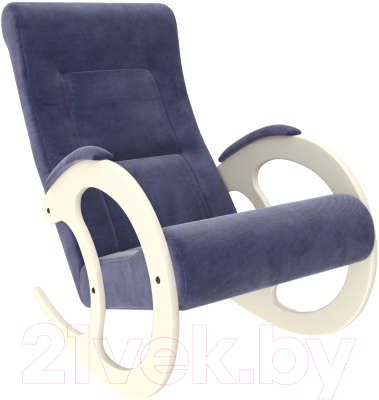 Кресло-качалка Импэкс 3 (дуб шампань/Verona Denim Blue)