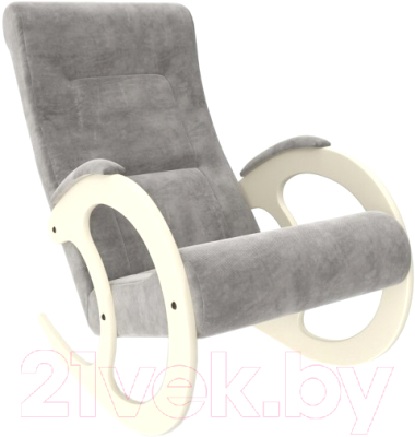 Кресло-качалка Импэкс 3 (дуб шампань/Verona Light Grey)