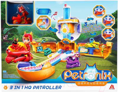 Игровой набор Petronix Петроникс Патроллер 3 в 1 / 40619