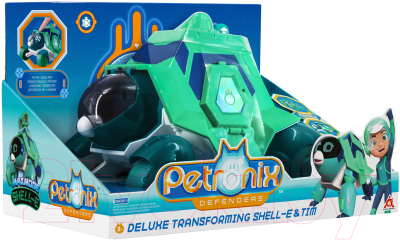 Игровой набор Petronix Мега-трансформер 2 в 1 Шэлли и фигурка / 40615