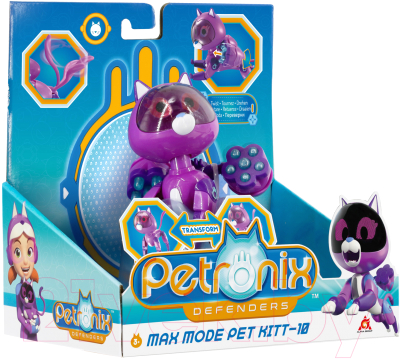 Игрушка детская Petronix Питомец-трансформер 2 в 1 Китти / 40610