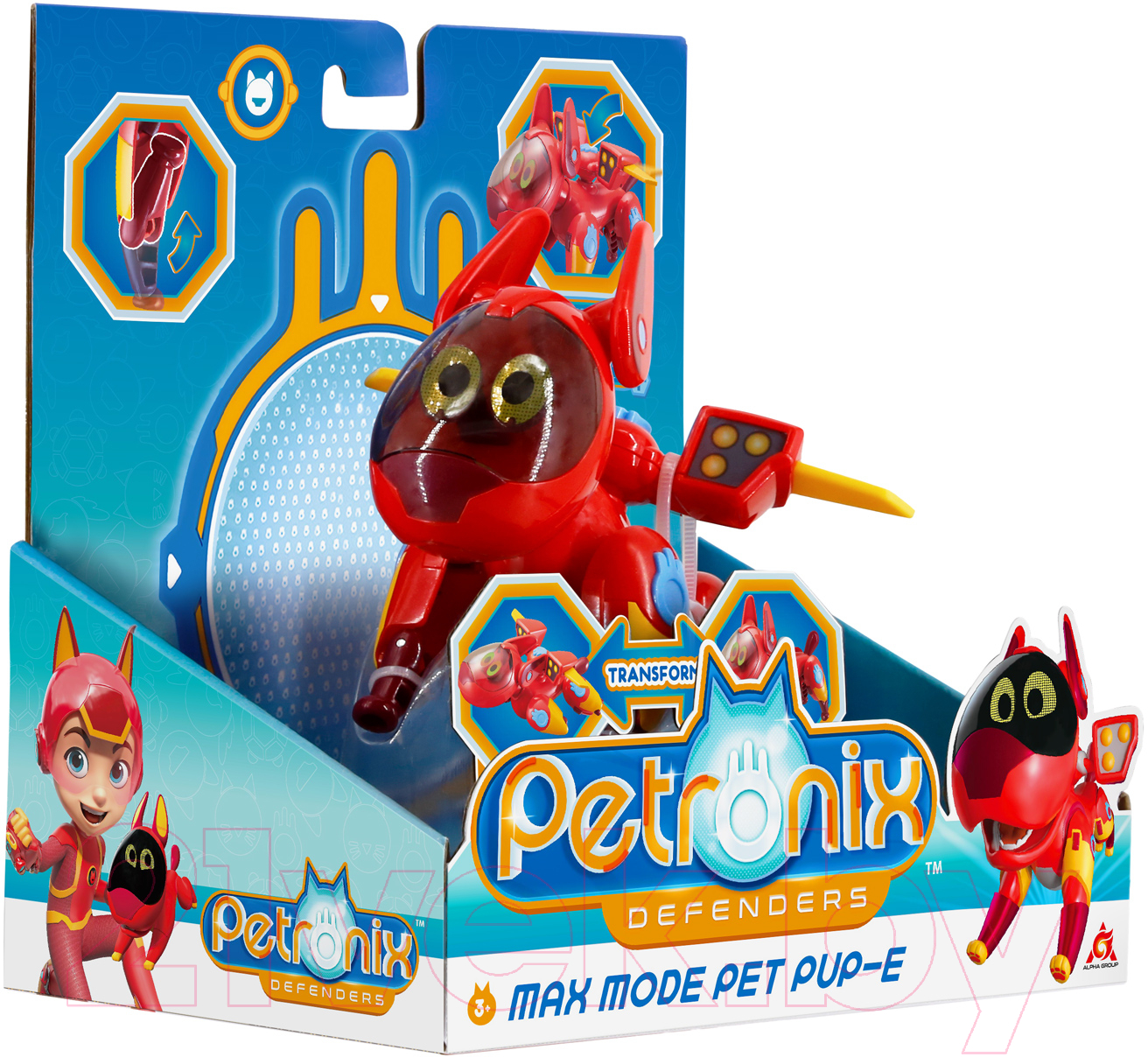 Игрушка детская Petronix Питомец-трансформер 2 в 1 Паппи / 40609